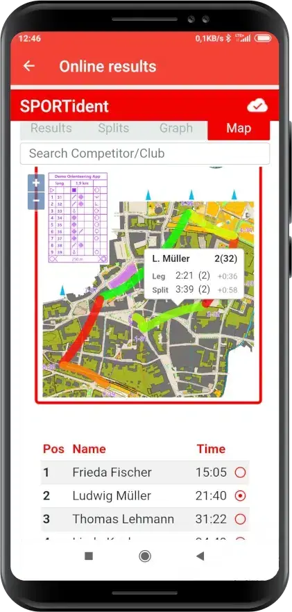 SPORTident Orienteering App